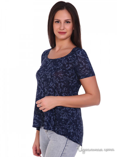 Блуза АстраИвТекс, цвет синий