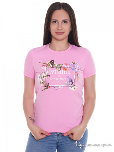 Футболка АстраИвТекс, цвет розовый
