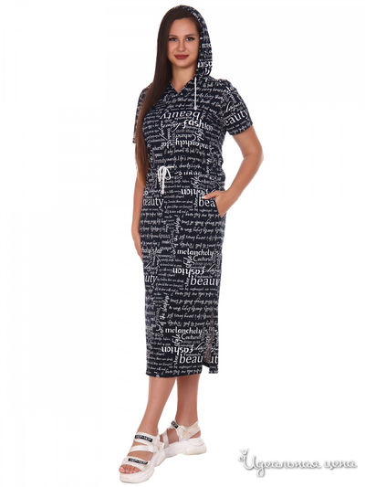 Платье АстраИвТекс, цвет черный