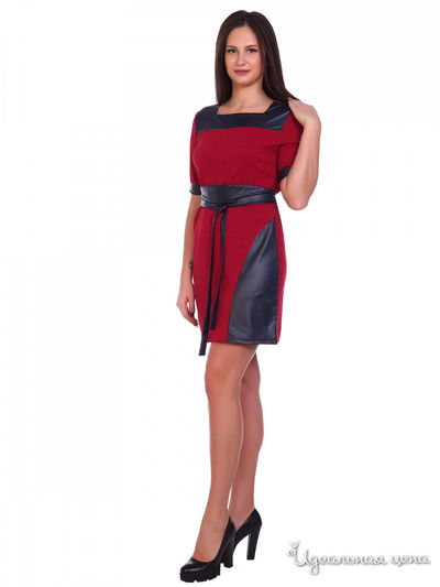 Платье АстраИвТекс, цвет красный