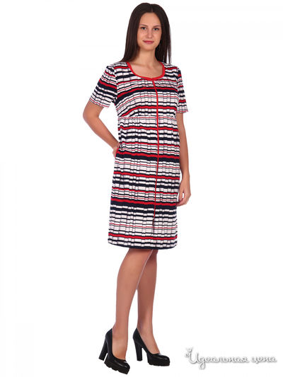 Халат домашний АстраИвТекс, цвет мультиколор