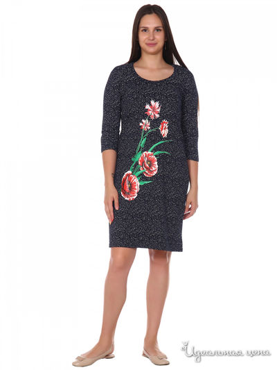 Платье АстраИвТекс, цвет черный