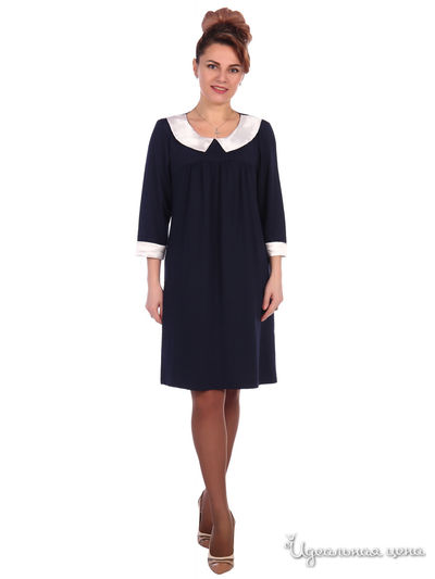 Платье АстраИвТекс, цвет темно-синий