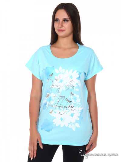 Футболка АстраИвТекс, цвет бирюзовый