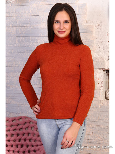 Водолазка АстраИвТекс, цвет оранжевый