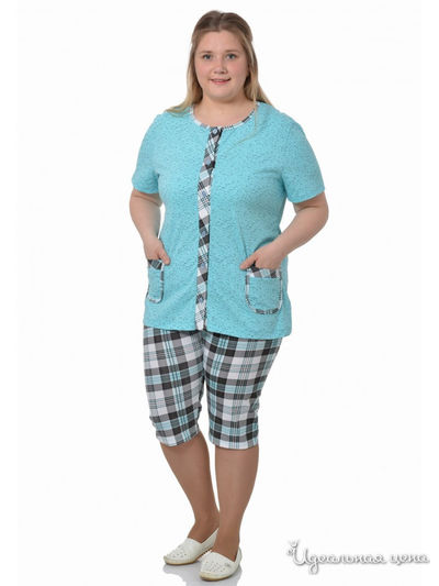 Пижама АстраИвТекс, цвет ментоловый