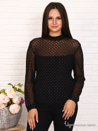 Блуза АстраИвТекс, цвет черный