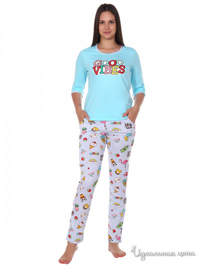 Костюм АстраИвТекс, цвет голубой