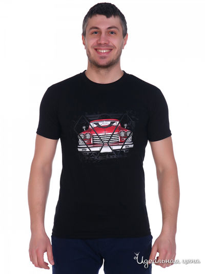 Футболка АстраИвТекс, цвет черный