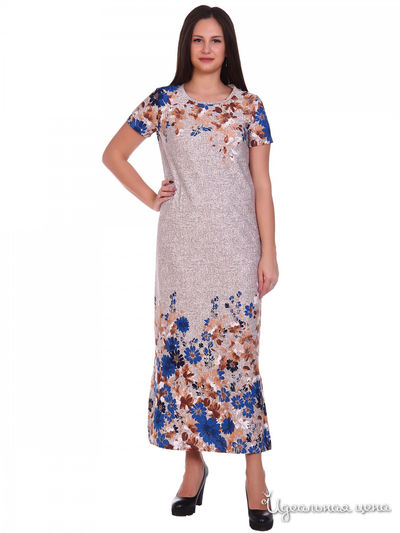 Платье АстраИвТекс, цвет бежевый