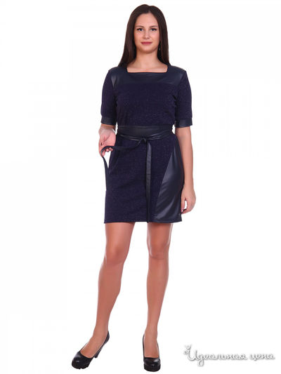 Платье АстраИвТекс, цвет синий