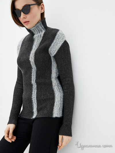Свитер Sewel, цвет темно-серый, белый