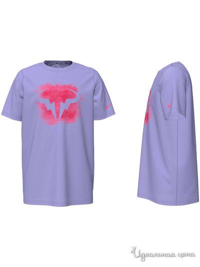 Футболка Nike, цвет сиреневый