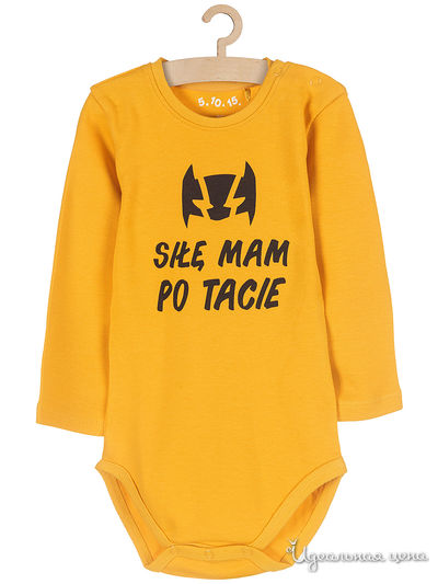 Боди 5.10.15, цвет желтый