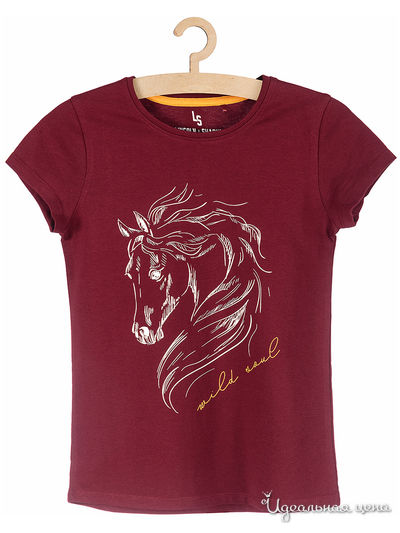 Футболка 5.10.15, цвет бордовый