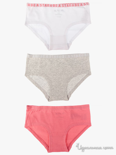 Трусы, 3 шт. 5.10.15, цвет мультиколор