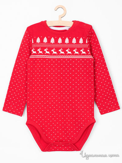 Боди 5.10.15, цвет красный