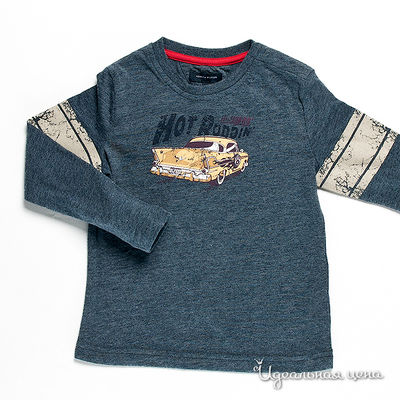 Лонгслив Tommy Hilfiger, цвет цвет серый