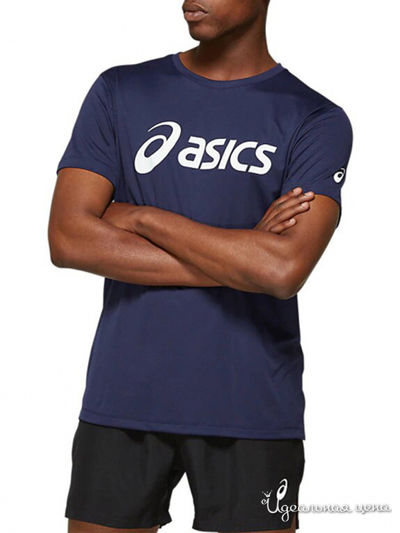Футболка ASICS, цвет синий