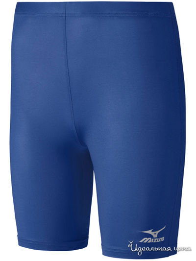 Тайтсы спортивные Mizuno, цвет синий