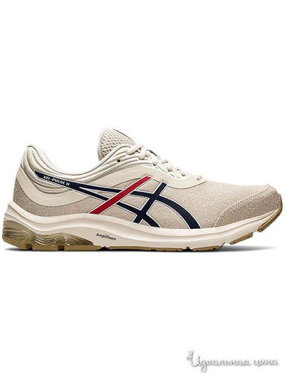 Кроссовки ASICS, цвет бежевый