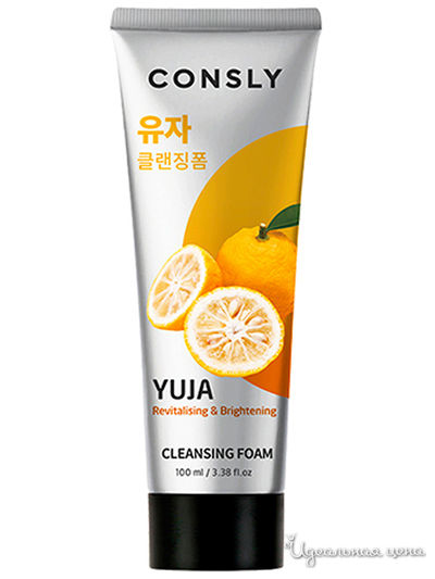 Пенка витаминизирующая кремовая для умывания с экстрактом юдзу, CONSLY