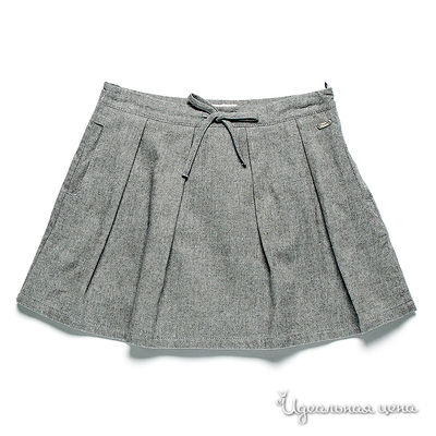 Юбка Petit Patapon, цвет цвет серый