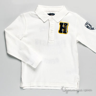 Рубашка-поло Tommy Hilfiger для мальчика, цвет молочный