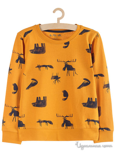 Лонгслив 5.10.15, цвет горчичный