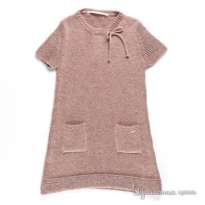 Платье Petit Patapon, цвет цвет розовый