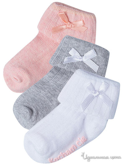 Комплект носков, 3 пары 5.10.15, цвет мультиколор