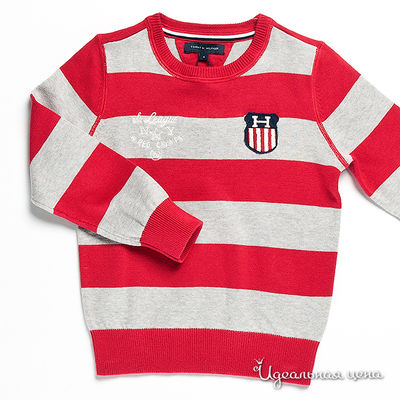 Джемпер Tommy Hilfiger, цвет цвет красно-серый