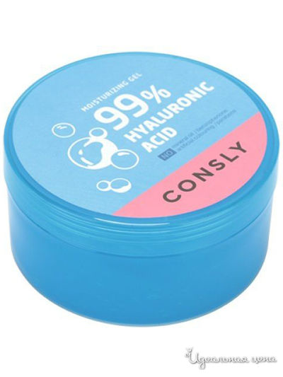 Гель увлажняющий с гиалуроновой кислотой, 300 мл, CONSLY