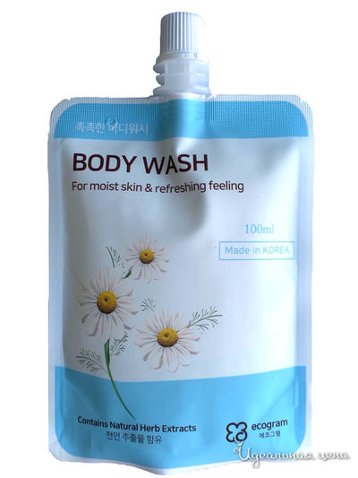 Гель для душа ECOGRAM, 100 мл, Our Herb Story