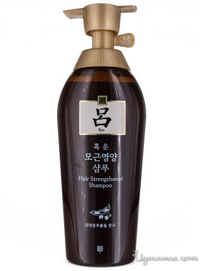 Укрепляющий шампунь для волос, 500 мл, RYO