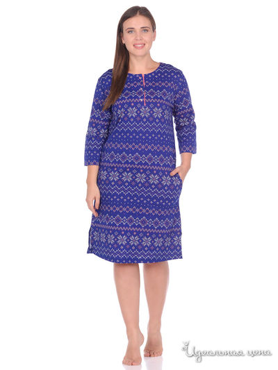 Сорочка N.O.A., цвет синий