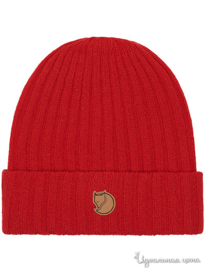 Шапка Fjallraven, цвет красный