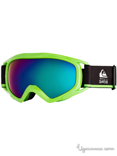Маска сноубордическая Quiksilver, цвет зеленый