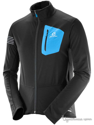 Ветровка SALOMON, цвет черный