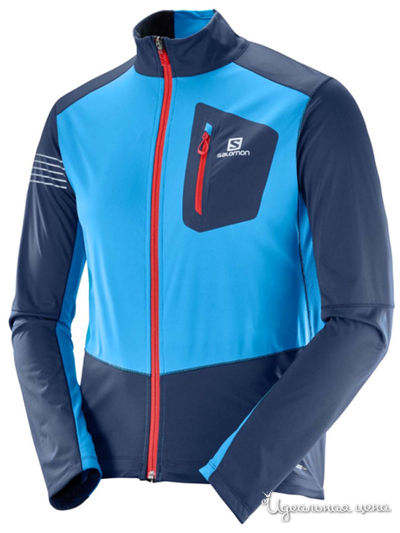 Ветровка SALOMON, цвет синий