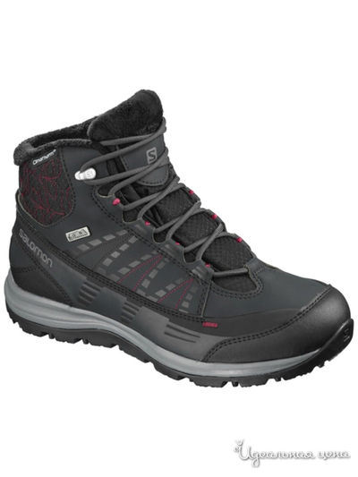 Ботинки SALOMON, цвет черный