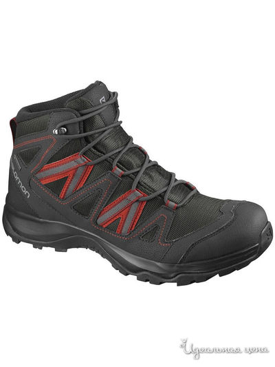 Ботинки SALOMON, цвет черный