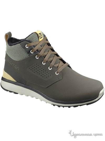 Ботинки SALOMON, цвет серый