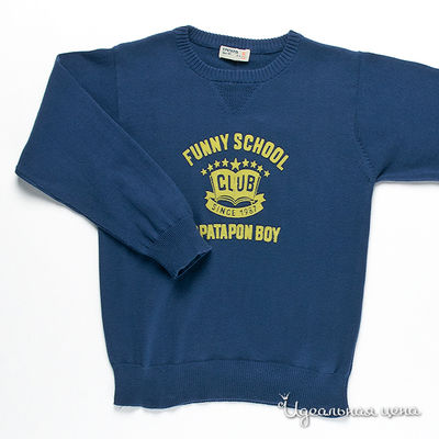Пуловер Petit Patapon, цвет цвет темно-синий