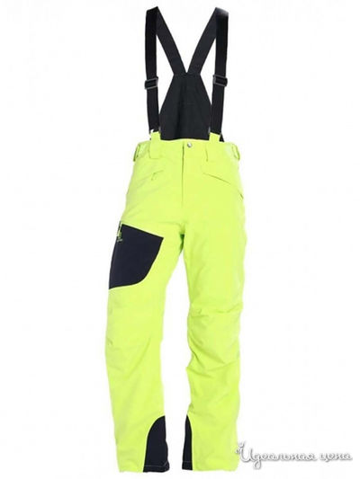 Брюки SALOMON, цвет салатовый