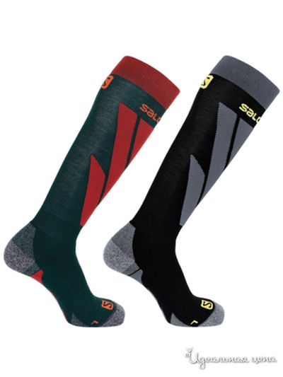 Носки, 2 пары SALOMON, цвет мультиколор