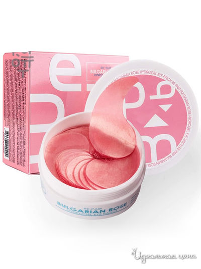 Патчи для глаз с болгарской розой, 90 г, 60 шт, Med B