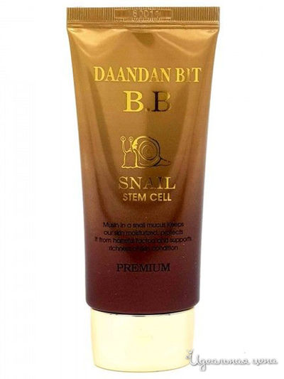 BB-крем с муцином улитки Daandanbit Snail B.B. Cream, 50 мл, JIGOTT