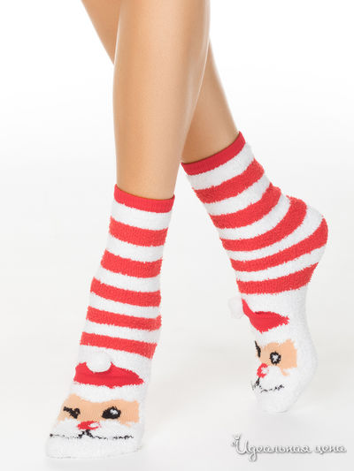 Носки CONTE, цвет красный