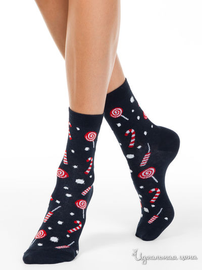 Носки CONTE, цвет темно-синий